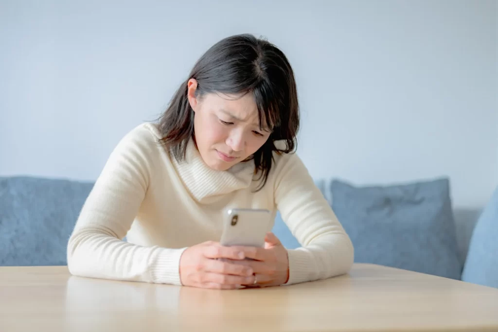 学校の準備が面倒くさい女性