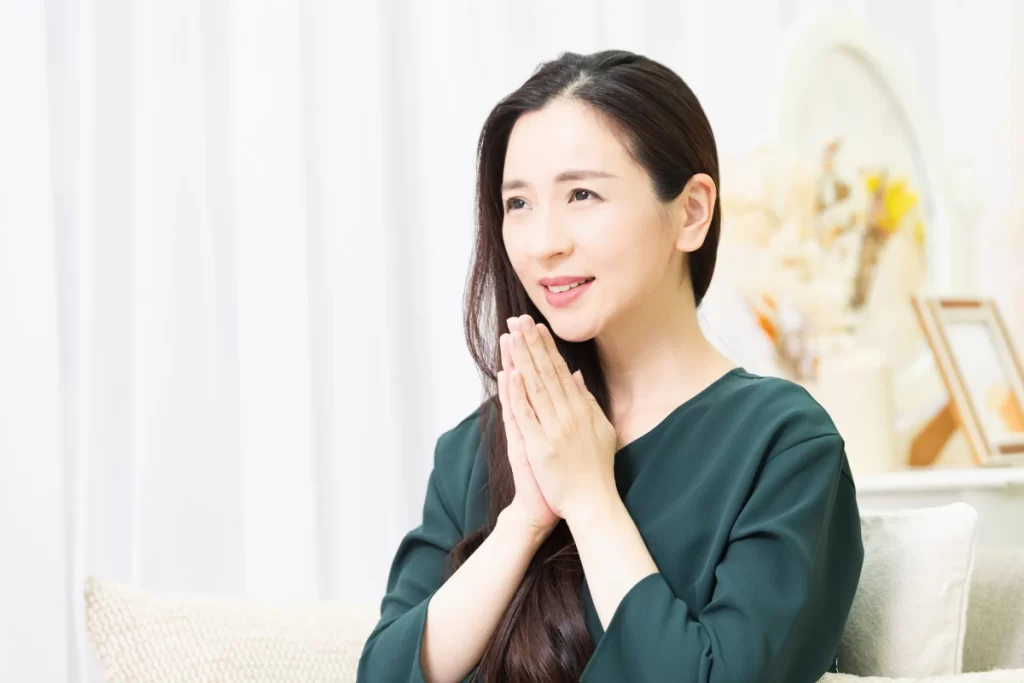 学校の準備を夫にお願いする妻