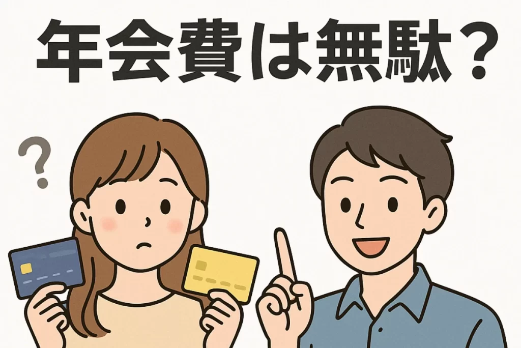 クレジットカードの年会費は無駄？