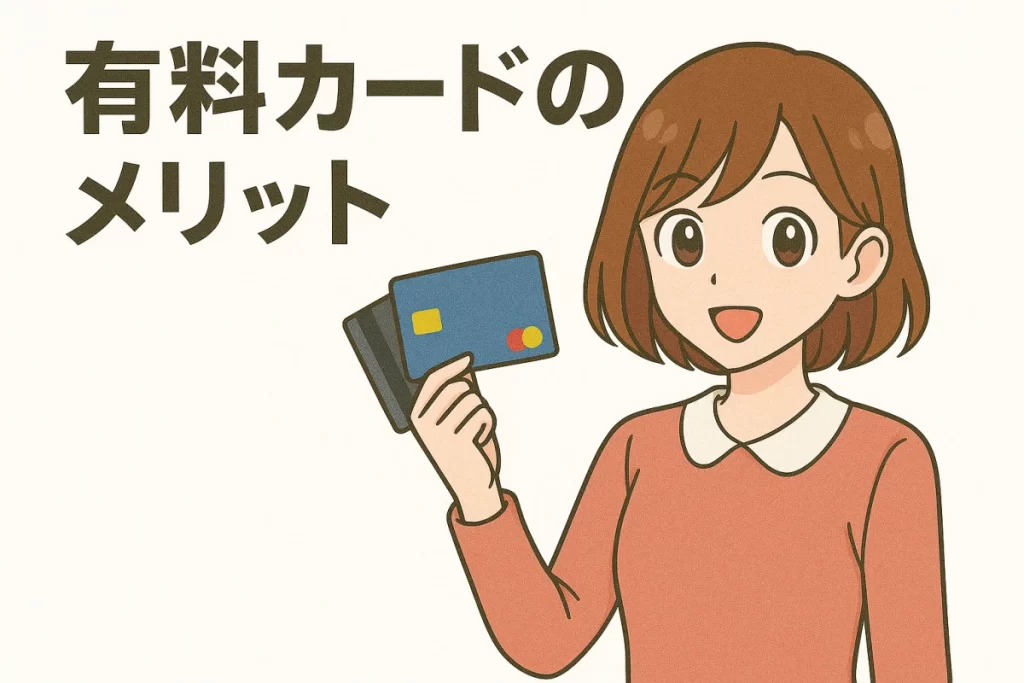 年会費有料カードのメリットと魅力