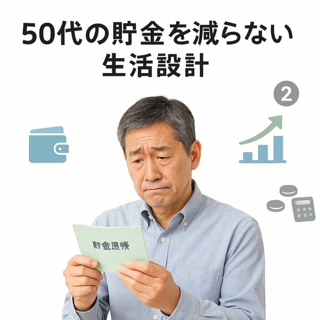 50代で貯金を減らさない生活設計