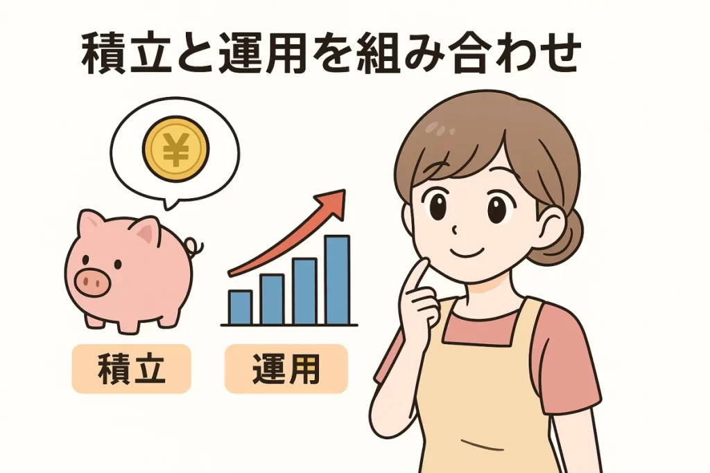 大学の学費は積立と資産運用の組み合わせで準備する