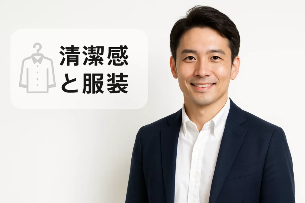 老け見えしやすい清潔感