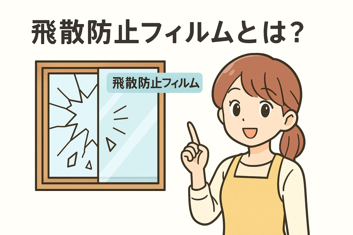 飛散防止フィルムとは？