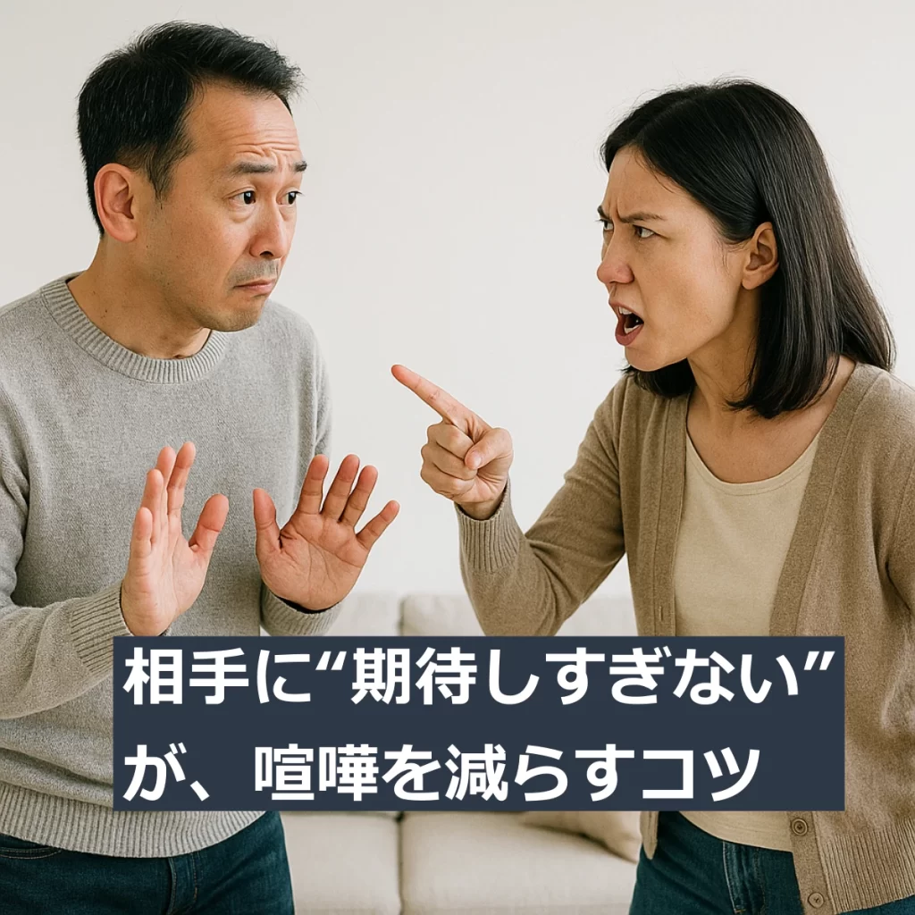 夫婦喧嘩を減らすコツ