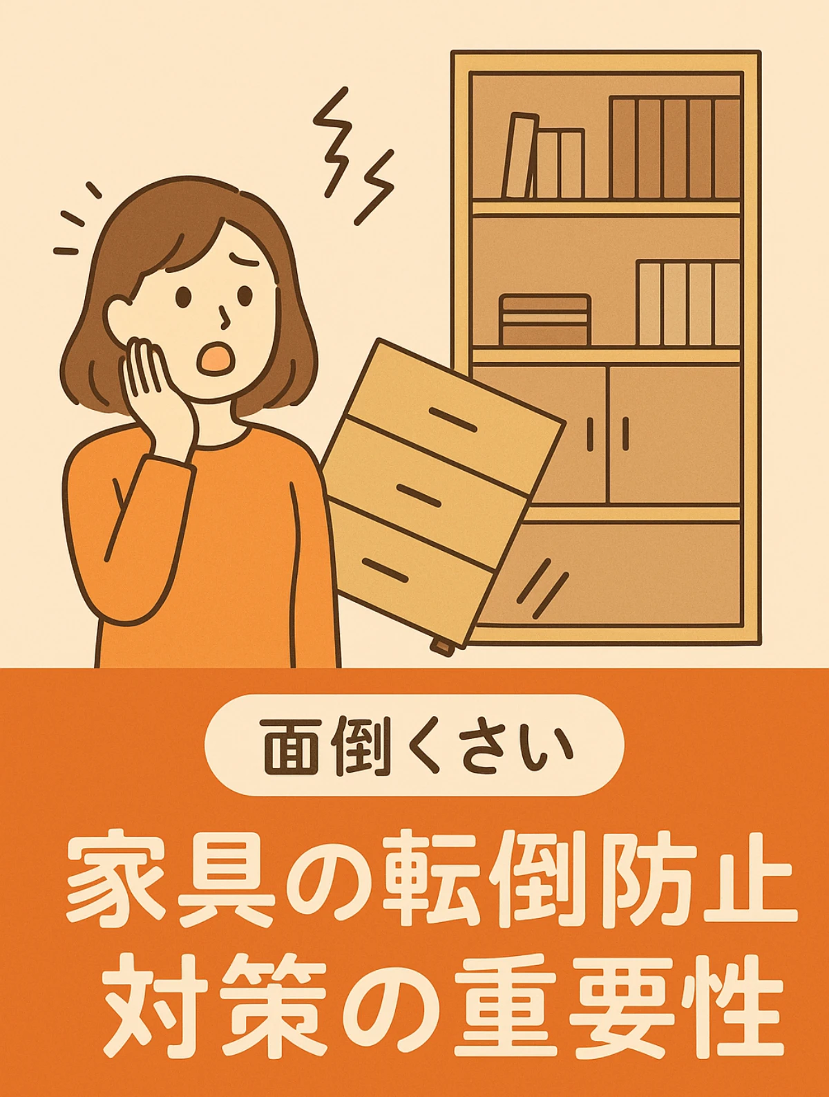 家具の防災対策