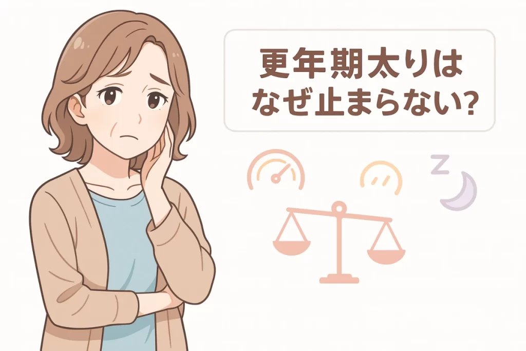 更年期太りはなぜ止まらない