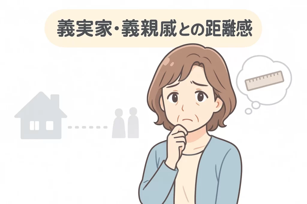 義実家・義親戚との距離感