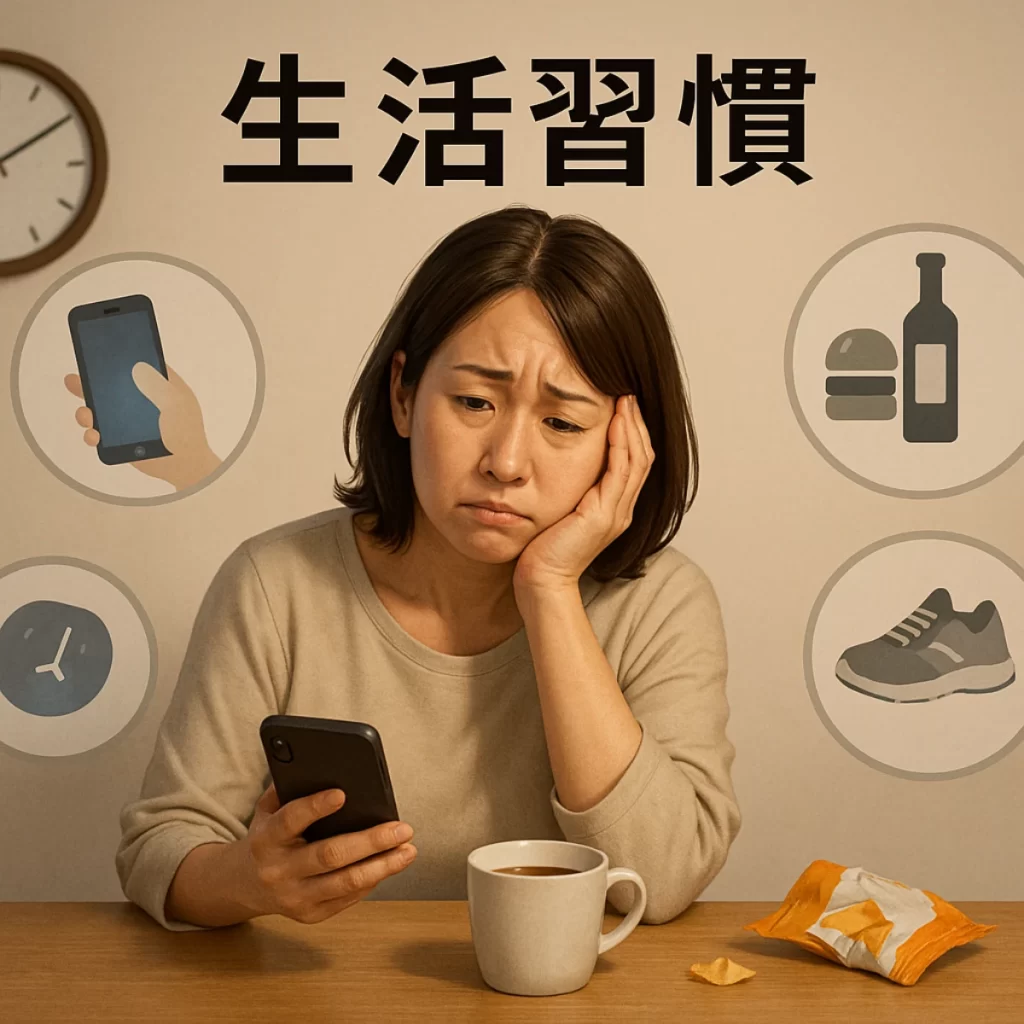 生活習慣が乱れる原因