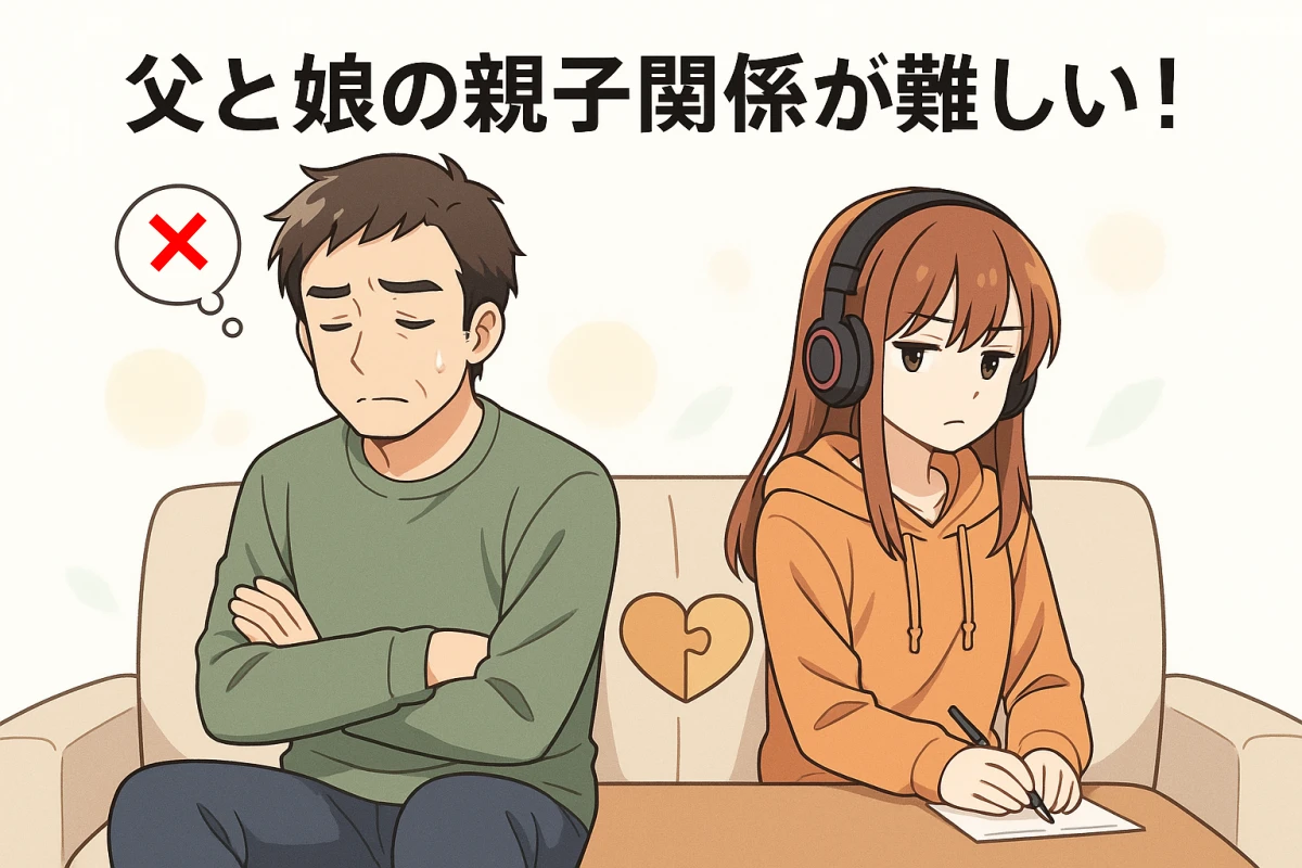 父と娘の親子関係が難しい