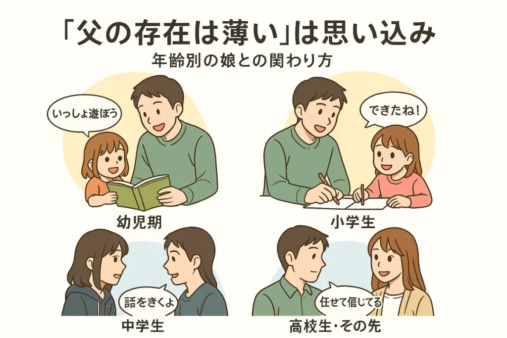 「父の存在は薄い」は思い違い